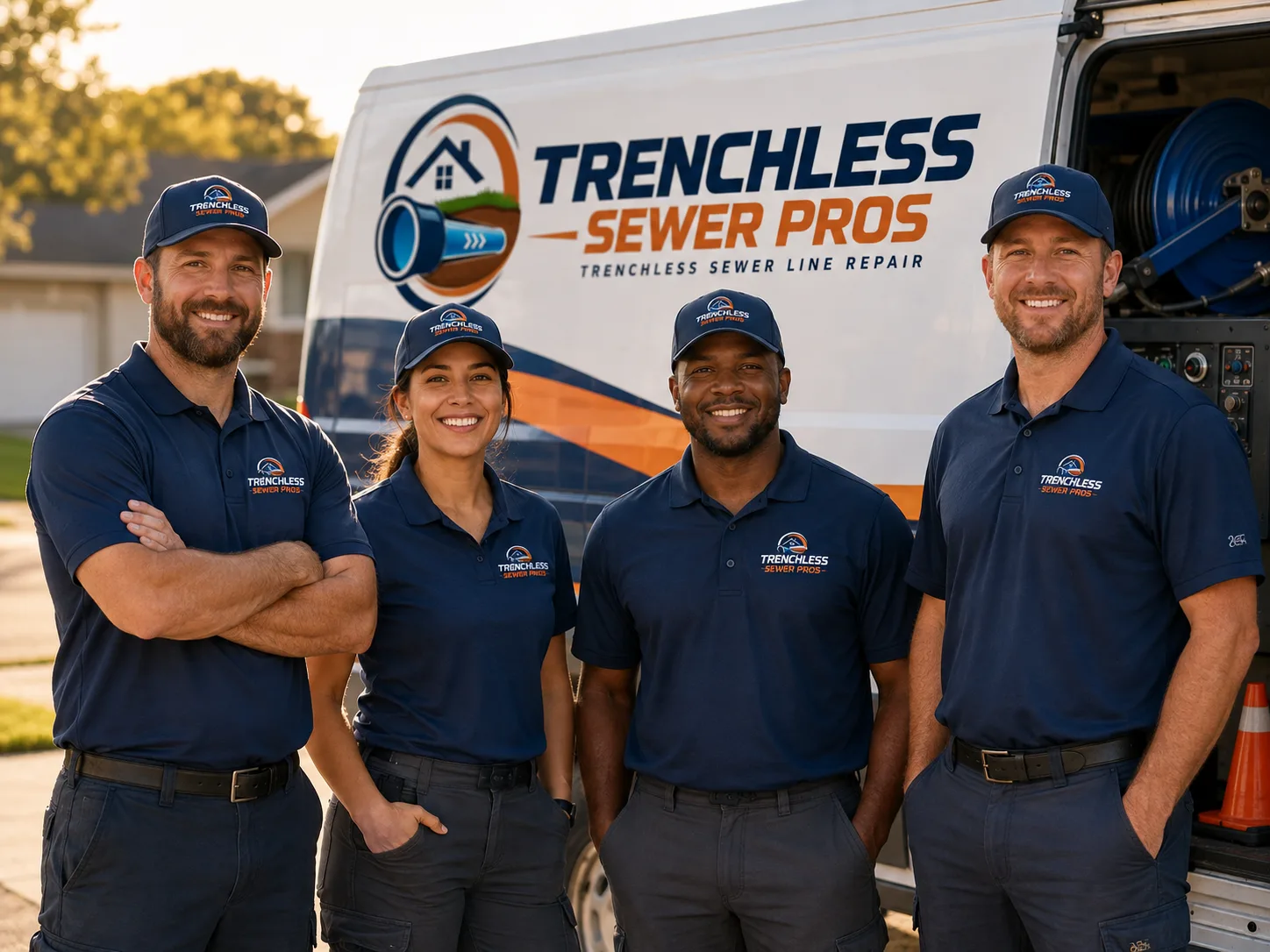 Trenchless Sewer Repair company in Plessis, NY